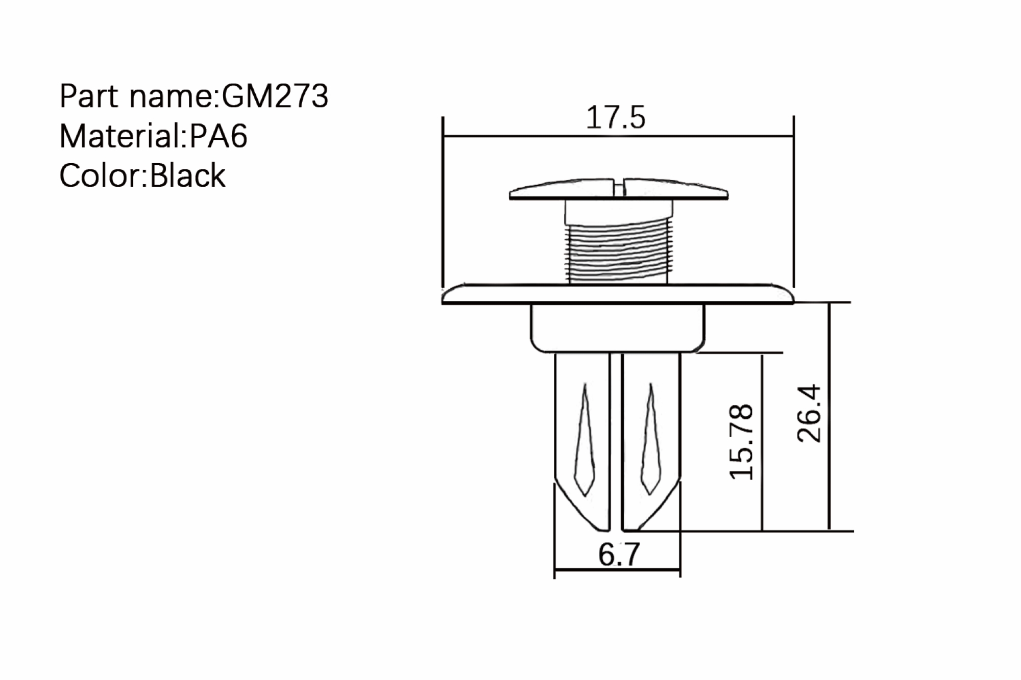 Screw Rivet GM-273